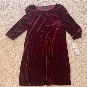 MSK Velvet dress . PL.